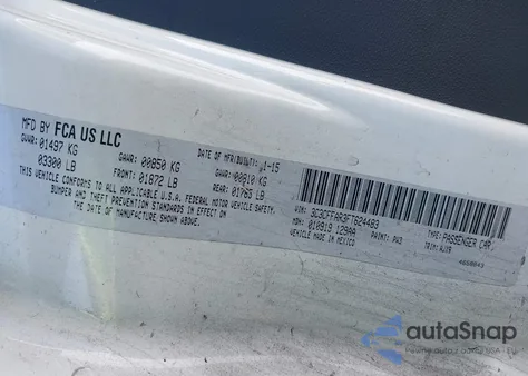 2015 Fiat 500 Pop from USA, damaged, VIN 3C3CFFAR3FT624483